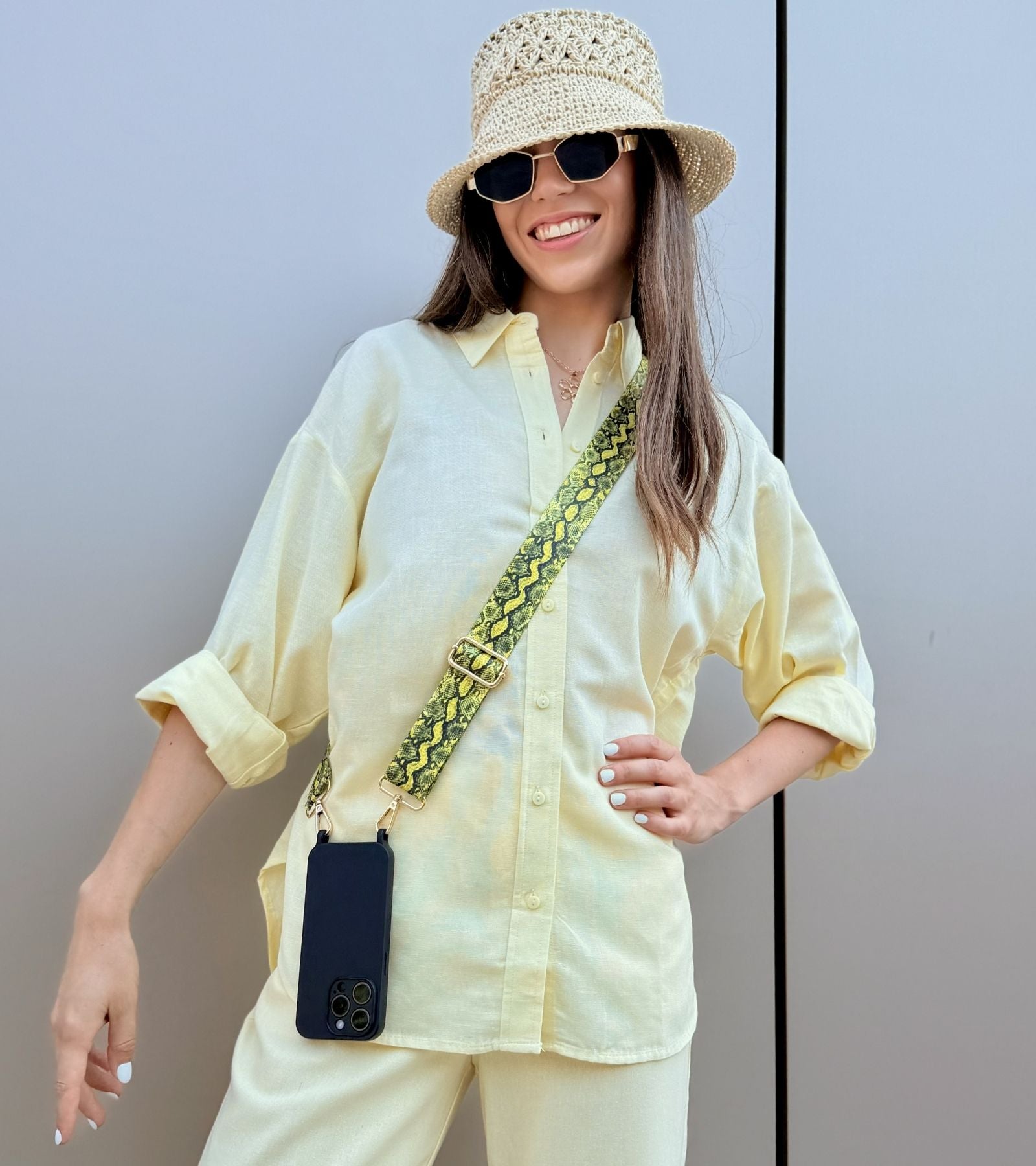 Strappy Wild – Yellow Python
