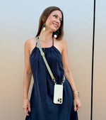 Strappy Leather - Olive Green