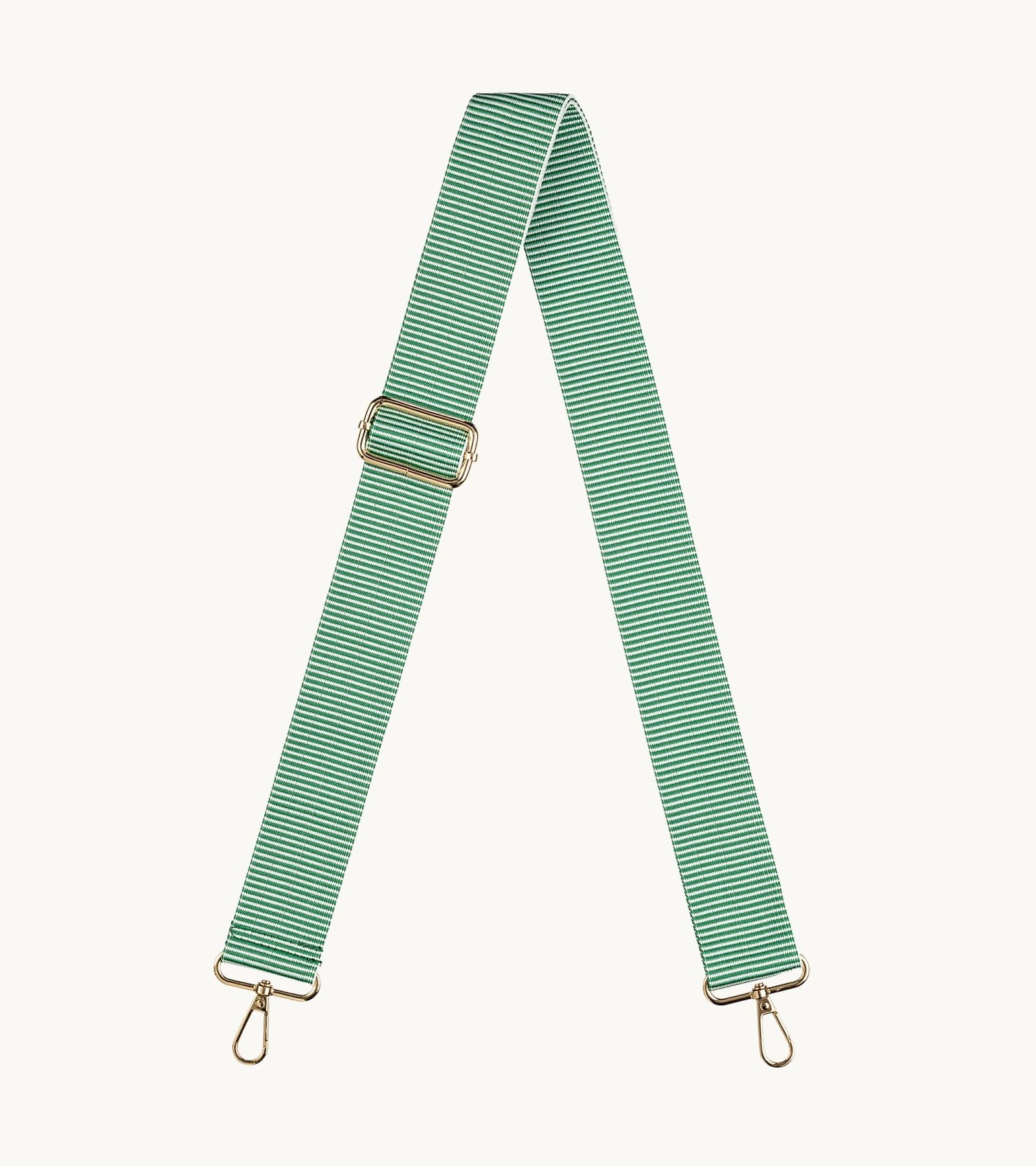 Elegantný crossbody popruh na mobil Strappy Line Matcha Green v zelenej farbe