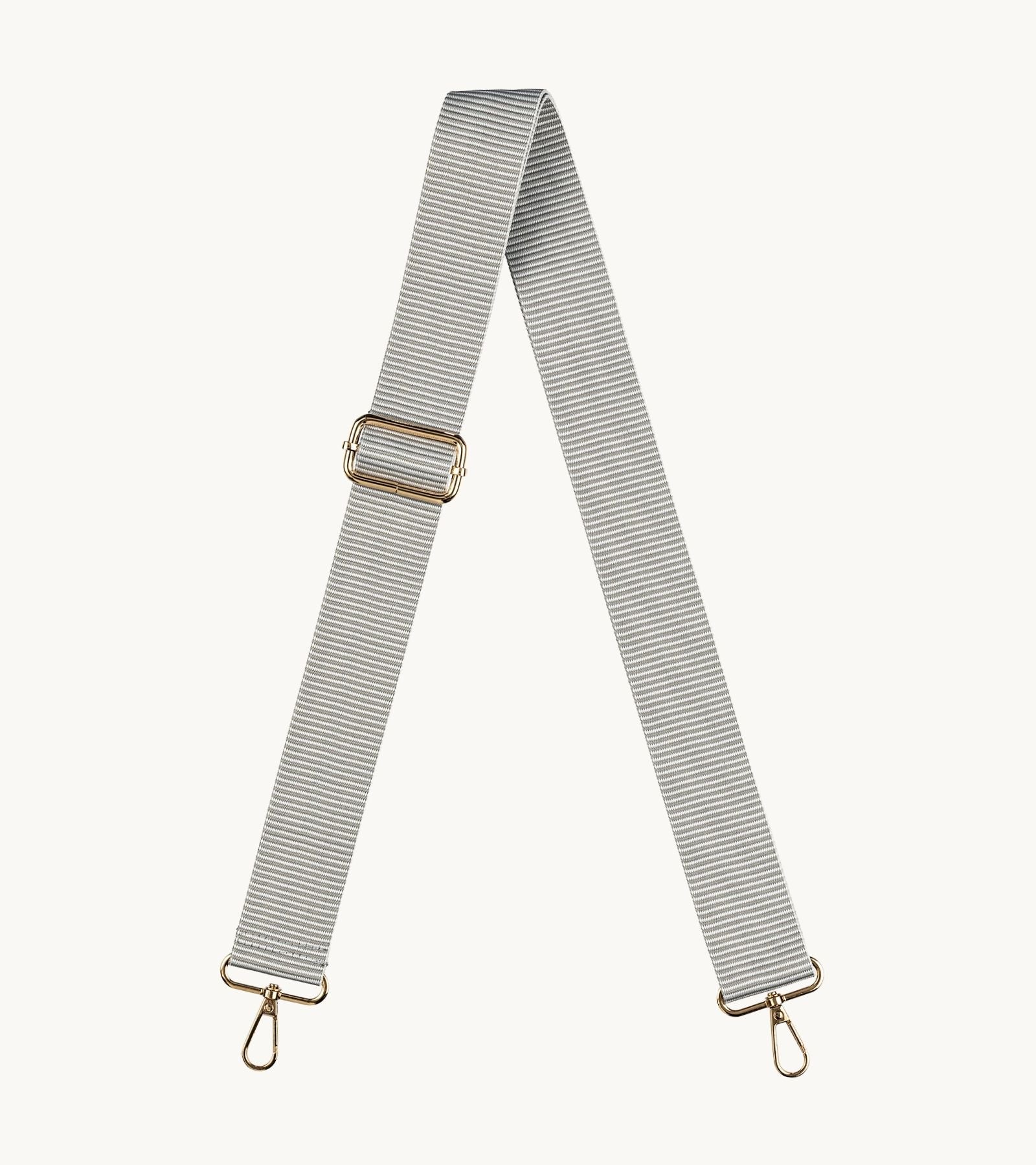 Elegantný crossbody popruh na mobil Strappy Line Soft Gray v šedej farbe
